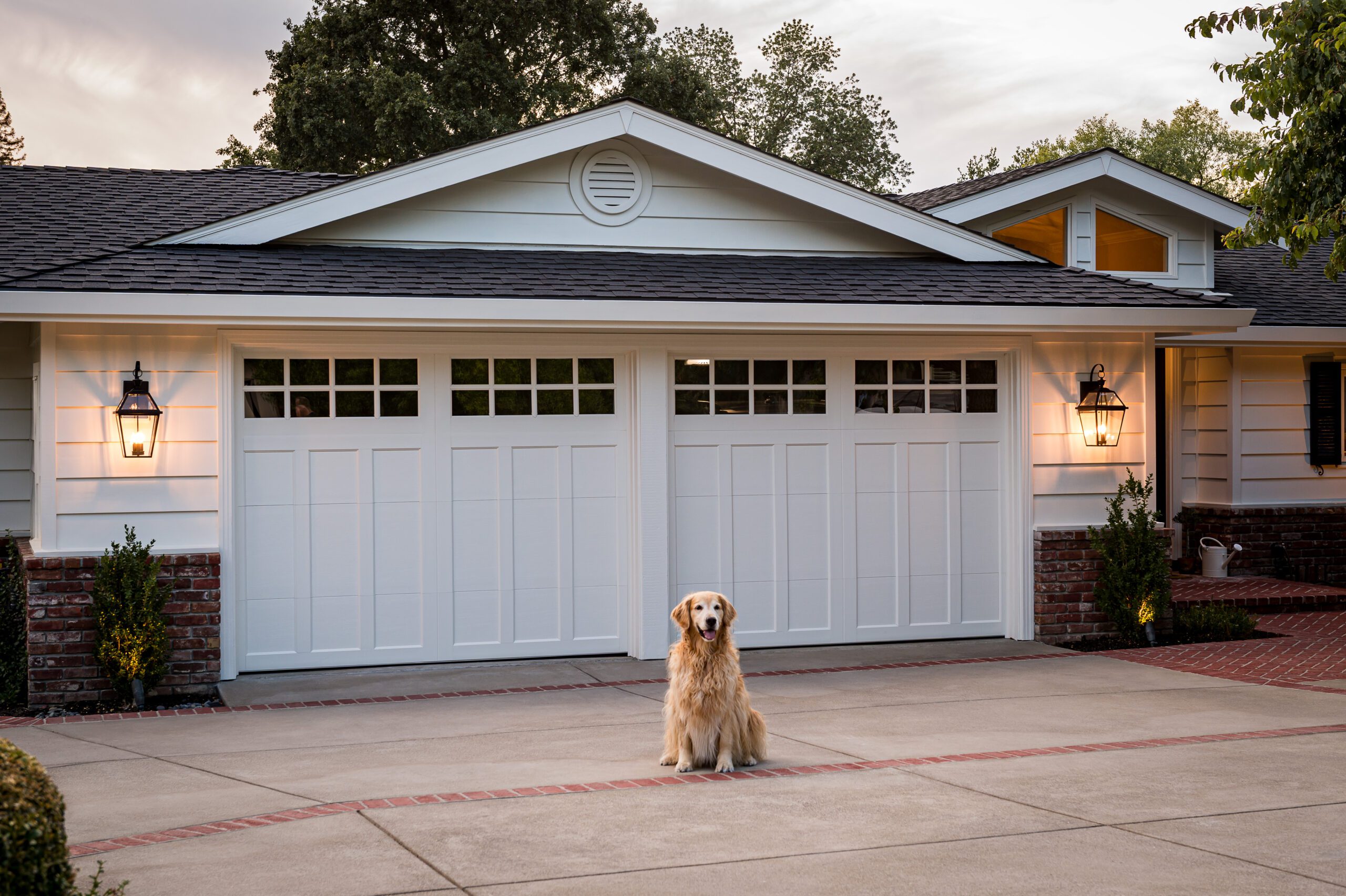 Modern garage doors
